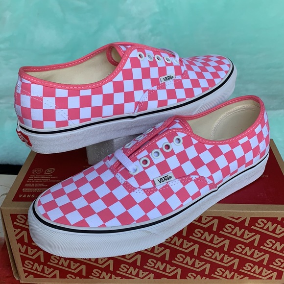 VANS AUTHENTIC CHECKERBOARD PINKLMND/TRWHT WMNS - Picture 15 of 16